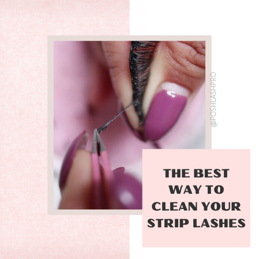 The Best Way to Clean Your Faux Mink Strip Lashes
