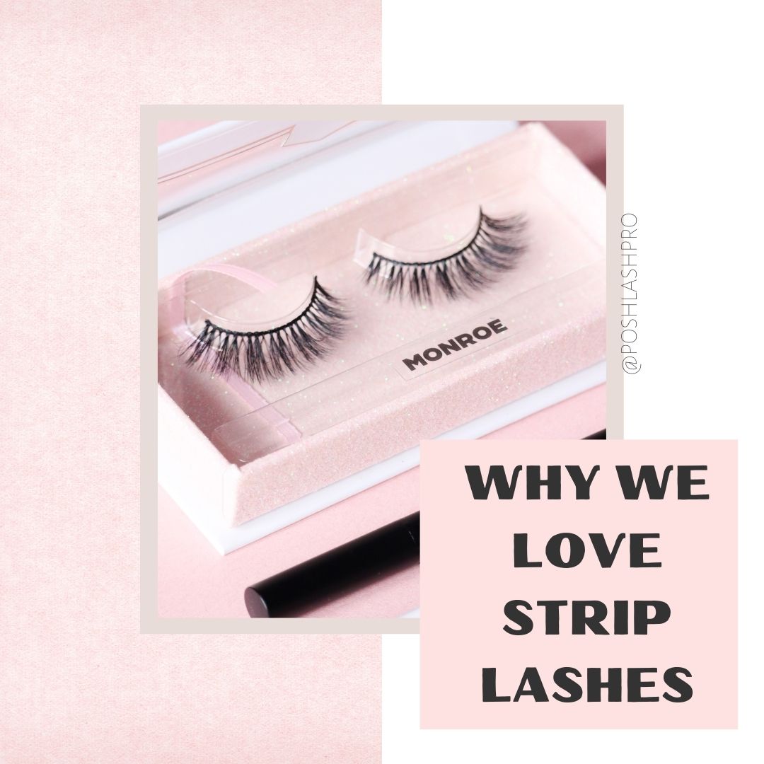 7 reasons why we love strip lashes at Posh Lash Pro