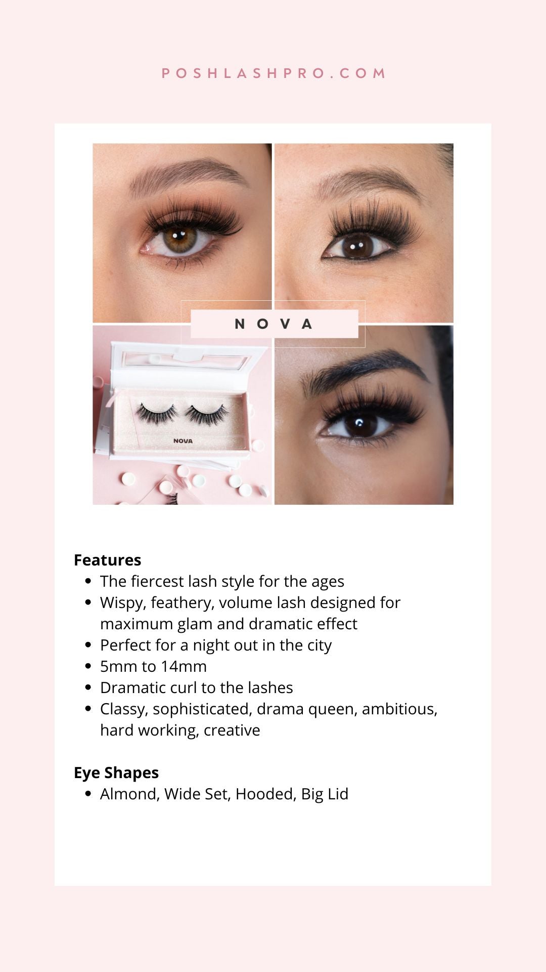 Nova Lashes - Posh Lash Pro